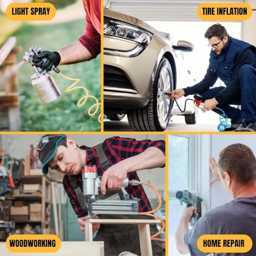 665ff67d24a04fd69cf9d22b817e604a Limodot Ultra Quiet Air Compressor Portable, 60 dB, Silent and Electric for Car and Bike Tires