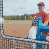Combo Pitching Machine – Adjustable Up to 60 MPH, for Baseball & Softball, Ideal for Pitching-Machine Leagues