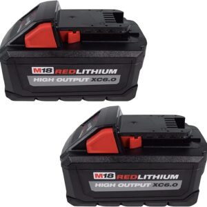 Milwaukee 48-11-1862 M18 REDLITHIUM HIGH OUTPUT XC 6 Ah Lithium-Ion Battery