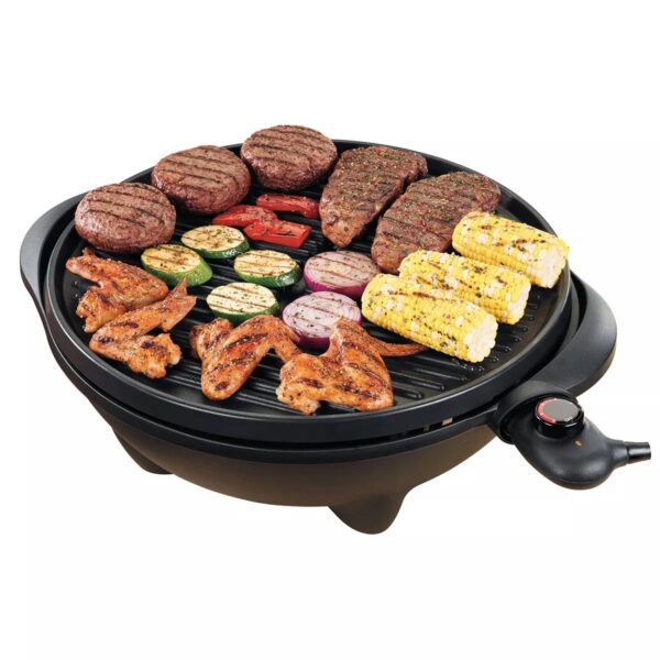 677b1f80c28e499582fc1a06e0bf307d George Foreman Indoor / Outdoor Electric Grill