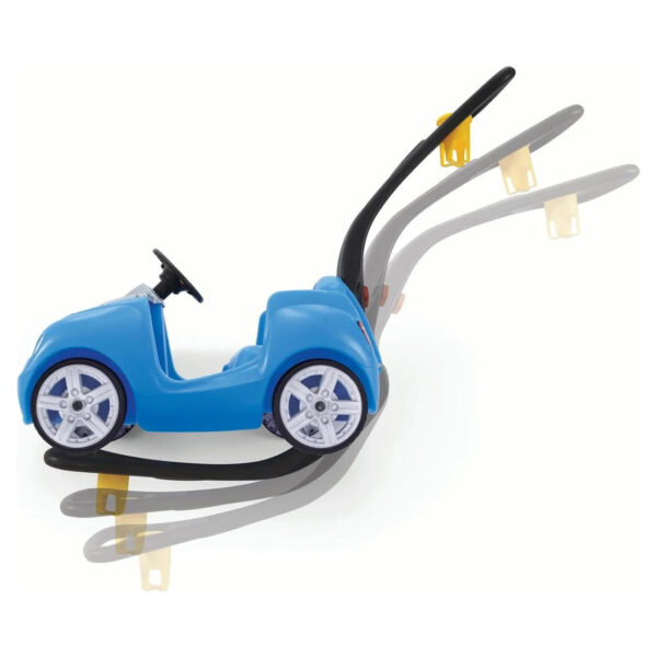 Step2 Whisper Ride II Kids Blue Push Car and Ride on Toy for Toddlers