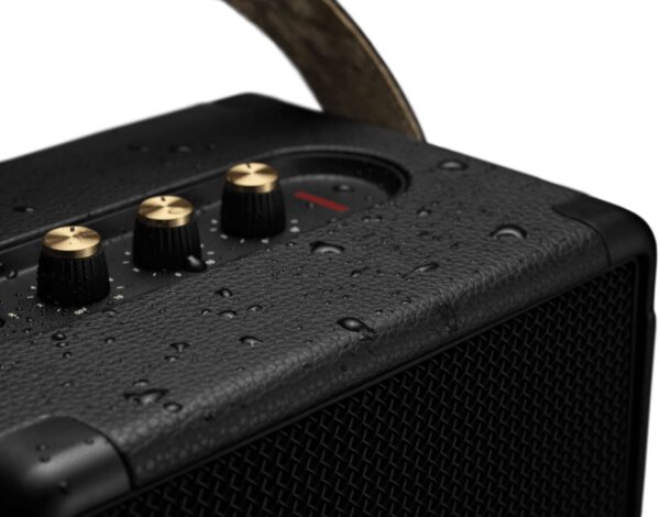 Marshall - Tufton Portable Bluetooth Speaker - Black/Brass