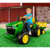 12V Peg Perego John Deere Ground Force Tractor Ride-on, for a Child Ages 3-7