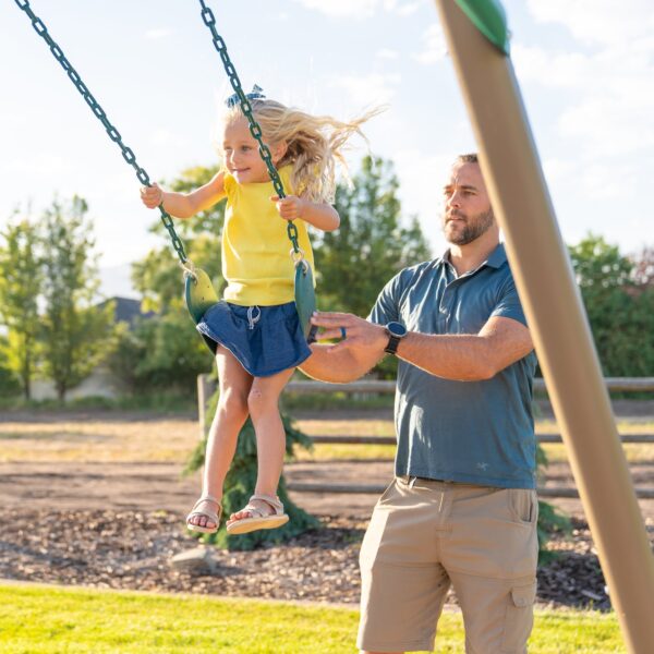 Lifetime Metal Swing Set (Earthtone), 91137