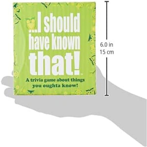 6899a97dffd44f609b979879c73dafba Clearance! Sunggoko Catch Phrase Game Trivia Games I Should Have Known That! A Trivia Game About Things You Oughta Know Family Board Card Games