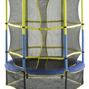 Machrus Upper Bounce 55" Kiddy Trampoline & Enclosure Set - Easy Assembly