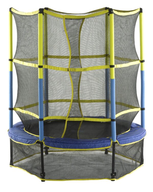 Machrus Upper Bounce 55" Kiddy Trampoline & Enclosure Set - Easy Assembly
