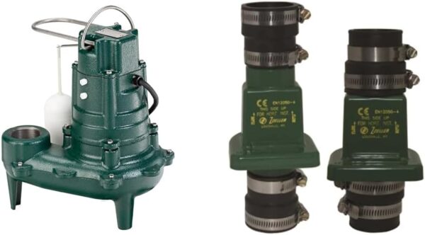 68daccd3a3404b54bbd3e77269f6e911 Waste-Mate 267-0001 Sewage Pump, 1/2 HP Automatic – Heavy-Duty Submersible Sewage, Effluent or Dewatering Pump