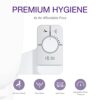Veken Bidet Attachment for Toilet - Ultra-Slim Self Cleaning Fresh Cold Water Sprayer Bidets
