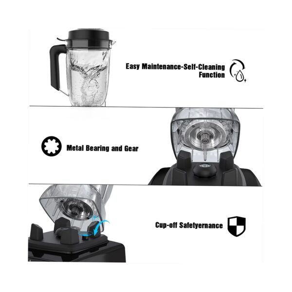 692c8702208143f8a9d20e90b47774bf Professional Blender with 1450-Watt Motor & 68 oz Dishwasher-Safe Total Crushing Pitcher, Black
