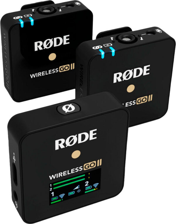 RØDE - WIRELESS GO II Dual Channel Wireless Microphone System