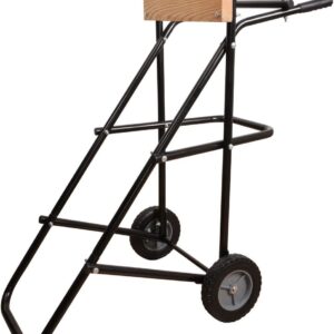 LEADALLWAY Boat Motor Stand, Heavy Duty Pro Outboard Engine Carrier Cart Dolly