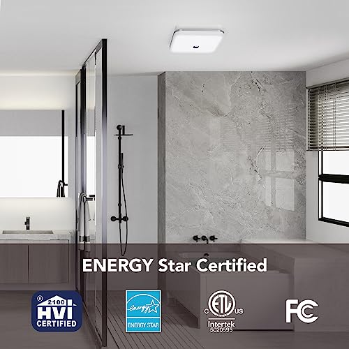 6a972ad8be38420fb8c4af35f46efd2a OREiN Bathroom Exhaust Fan with Light, 26W Bathroom Fan with LED Light