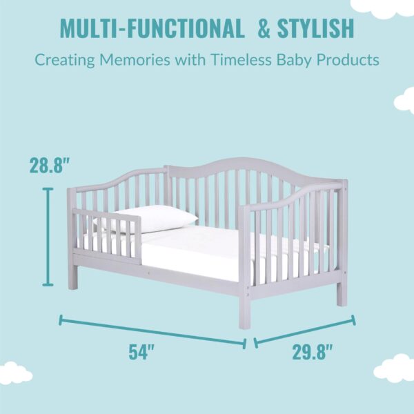 6ad6868a435c442b9e18818d84c8f269 Dream On Me 2-in-1 Breathable Twilight 5" Spring Coil Crib and Toddler Bed Mattress