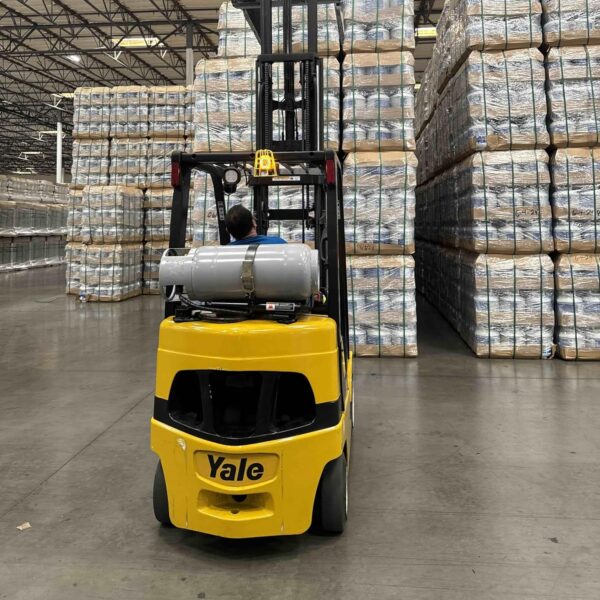 6ad809cac34c4174add27fce5a6c6f36 Steel Forklift Propane Tank Cylinder with Built-in Gauge, Gray-Flame King