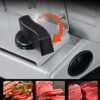 Meat Slicer, 200W Electric Food Slicer with Two Removable 7.5"Stainless Steel Blades