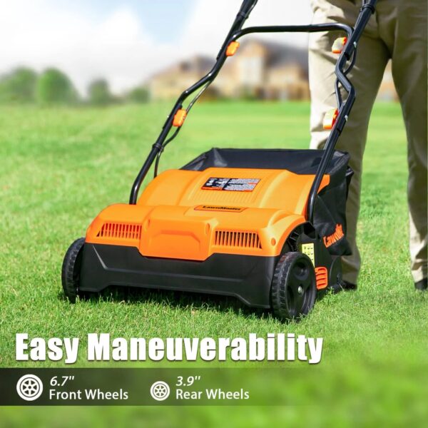 6cf86345e80a4ffe8f3f22b4aa9dcd9e LawnMaster Electric 16” 13 Amp Dethatcher and Scarifier