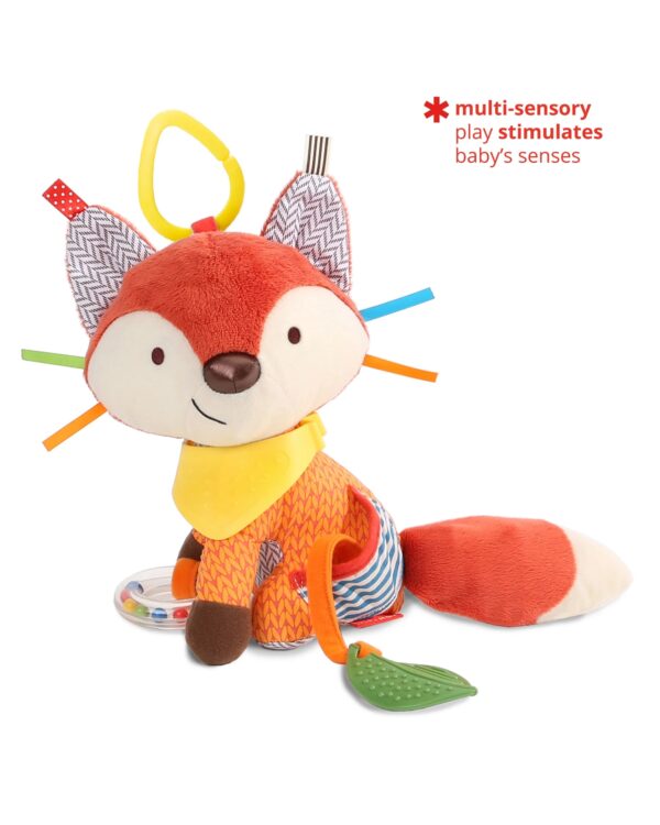 Skip Hop Bandana Buddies Fox Baby Stroller Multi-Sensory Activity Toy