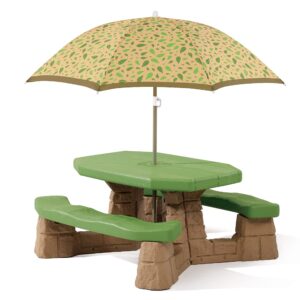 Step2 Naturally Playful Picnic Table with Umbrella