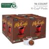 McCafé Premium Roast Medium Coffee Pods, 96 Count, 100% Arabica, Keurig K-Cup Compatible, Recyclable