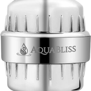 AquaBliss High Output Revitalizing Shower Filter - Reduces Dry Itchy Skin, Dandruff