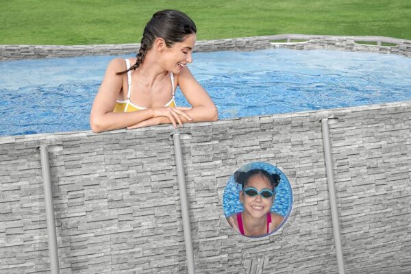 6e9e4d174d594a11a9704aefc83f857d Bestway Oval Above Ground Pool Set (10' x 6'7" x 33")| Includes Filter Pump & ChemConnect Dispenser