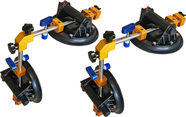 6f4c29e5a25944f18a4941882642ff8b Angle 90 Degree Countertop Seam Setter with 6" Suction Cup for Seam Joining & Leveling/Professional Countertop, granite . Stone, Marble Slab Installation. (2 PACK) (6" seam setter)