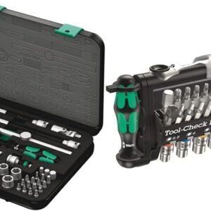 5003594001 8100 SB 2 Zyklop 3/8" Metric Ratchet Set ( Piece of 43)