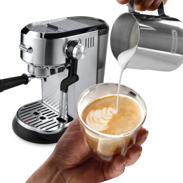 Delonghi New Dedica Maestro Plus Espresso Machine with Automatic Steam Wand