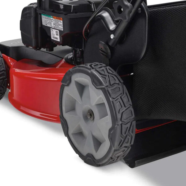 720848a6124d46699b737301eb8b9807 Toro 21442 22 in. Recycler Briggs & Stratton High Wheel FWD Gas Walk Behind Self Propelled Lawn Mower with Super Bagger