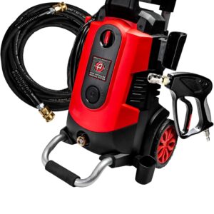 Electric Pressure Washer 2.0, Powerful 1.4 GPM 2000 PSI Car Pressure Washer Sprayer, Snub Nose & Tip Attachment, Use,Car Soap, Patio Boat RV Motorcycle Car Garage Deck Adam's Polishes