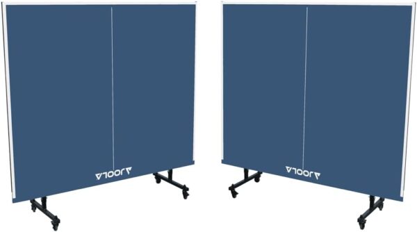 7294fb795ef54259a8fa73aa4ce9e887 JOOLA Inside Professional MDF Indoor Ping Pong Table with Quick Clamp Table Tennis Net and Post Set - 10 Minute Easy Assembly - Tournament Quality - Foldable with Single Player Playback Mode