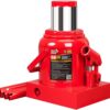 BIG RED 50 Ton Low Profile Hydraulic Bottle Jack – Welded Construction for Automotive & Heavy Lifting