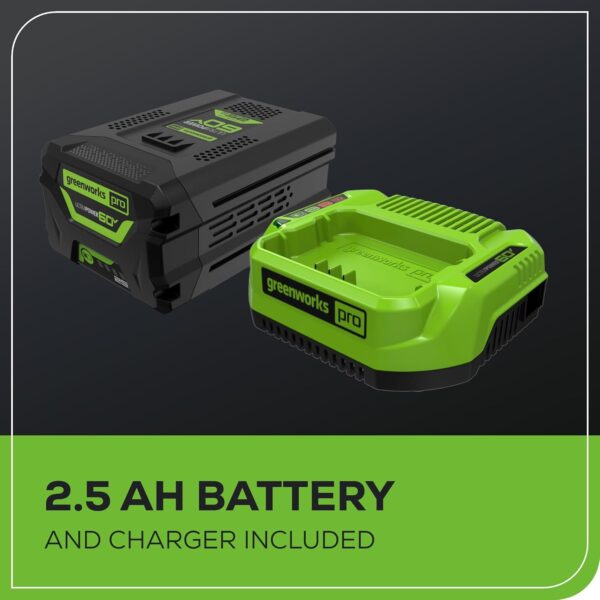 72b809355103499d9f120a9b36280292 40V 16" Brushless Cordless Chainsaw, 4.0Ah Battery and Charger Included