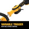 20V MAX Brushless Cordless Battery Powered String Trimmer Kit with (1) 5Ah Battery & Charger DCST922P1