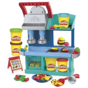 Play-Doh Kitchen Creations Busy Chef's Restaurant Set for Boys and Girls - 5 Color (5 Piece)
