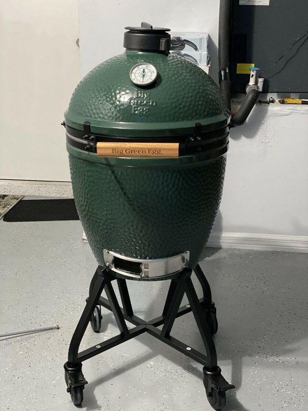 738f5ed14fd84a24a57ae94cfbbb27c7 Brand new big green egg grill smoker with new accessories