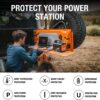 Portable Power Station Explorer 240, 240Wh Backup Lithium Battery, 110V 200W Pure Sine Wave AC Outlet, Solar Generator