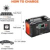 200W Portable Power Station, FlashFish 40800mAh Solar Generator with 50W 18V Portable Solar Panel