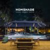 Double Sided Patio Umbrellas - 15ft Solar Lights LED Lighted Outdoor Extra Large Market Table Umbrella with Base Included, Oversized Umbrella for Deck, Pool, Backyard (Beige)