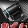 TOKASS Electric Deli Food Slicer with 7.5’’ Stainless Steel Blade