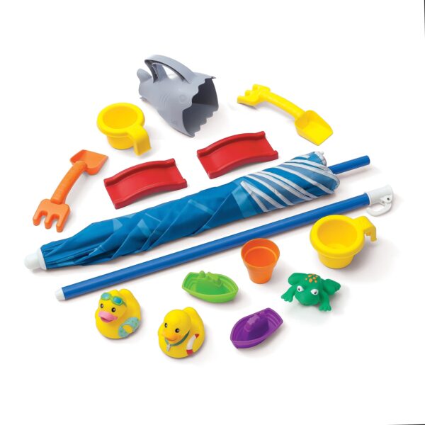Step2 Cascading Cove Toddler Sandbox Water Table Cover and Umbrella