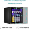 Antarctic Star Mini Fridge Cooler 60 Can Beverage Refrigerator