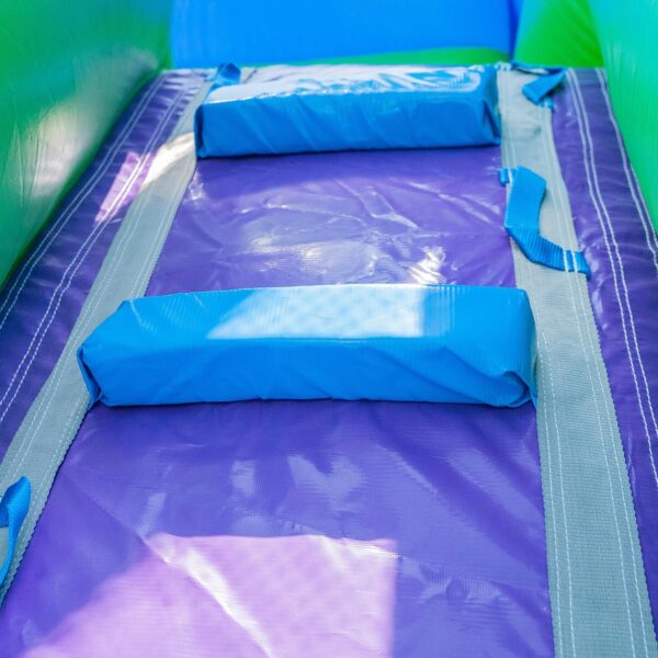 754e02b9459d4fe189497e0089d818c5 16' Purple Tropical Lightweight Premium Commercial Grade Water Slide Inflatable with Attached Pool for Kids and Adults (with Blower), Wet Dry Use, Summer Fun