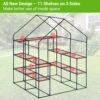Ohuhu Greenhouse for Outdoors with Screen Windows
