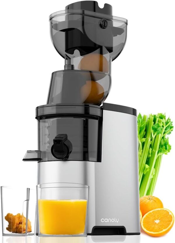 760bcf9ad65243a7bc135ab6fd342dfd Masticating Juicer, 300W Professional Slow Juicer with 3.5-inch Large Feed Chute