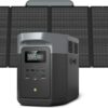 Portable Power Station DELTA 2 Max, 2400W LFP Solar Generator, Full Charge in 1 Hr, 2048Wh Solar Powered Generator for Home Backup(Solar Panel Optional)