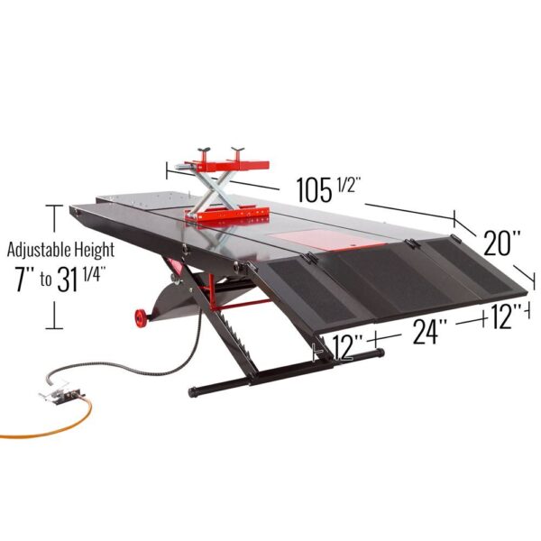 76a33313671b4fe2960bfb63c18d0848 ProLift ATV Lift Table and Center Jack