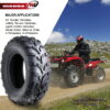 Wanda ATV/UTV Tires 25x8-12 25x8x12 /6PR P373 - 10243, Set 2
