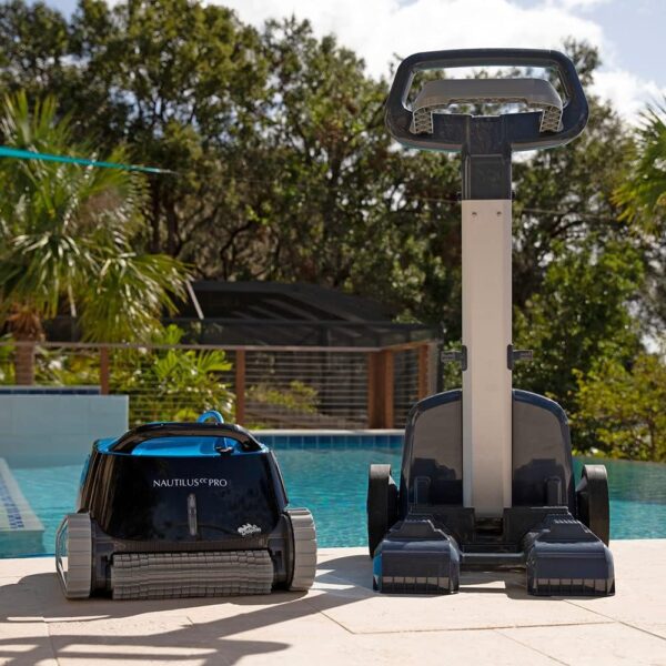76e947dc0dcf4525bb08a69a3bec5e5e Robotic Pool Vacuum Cleaner All Pools up to 33 FT - Wall Climbing Scrubber Brush